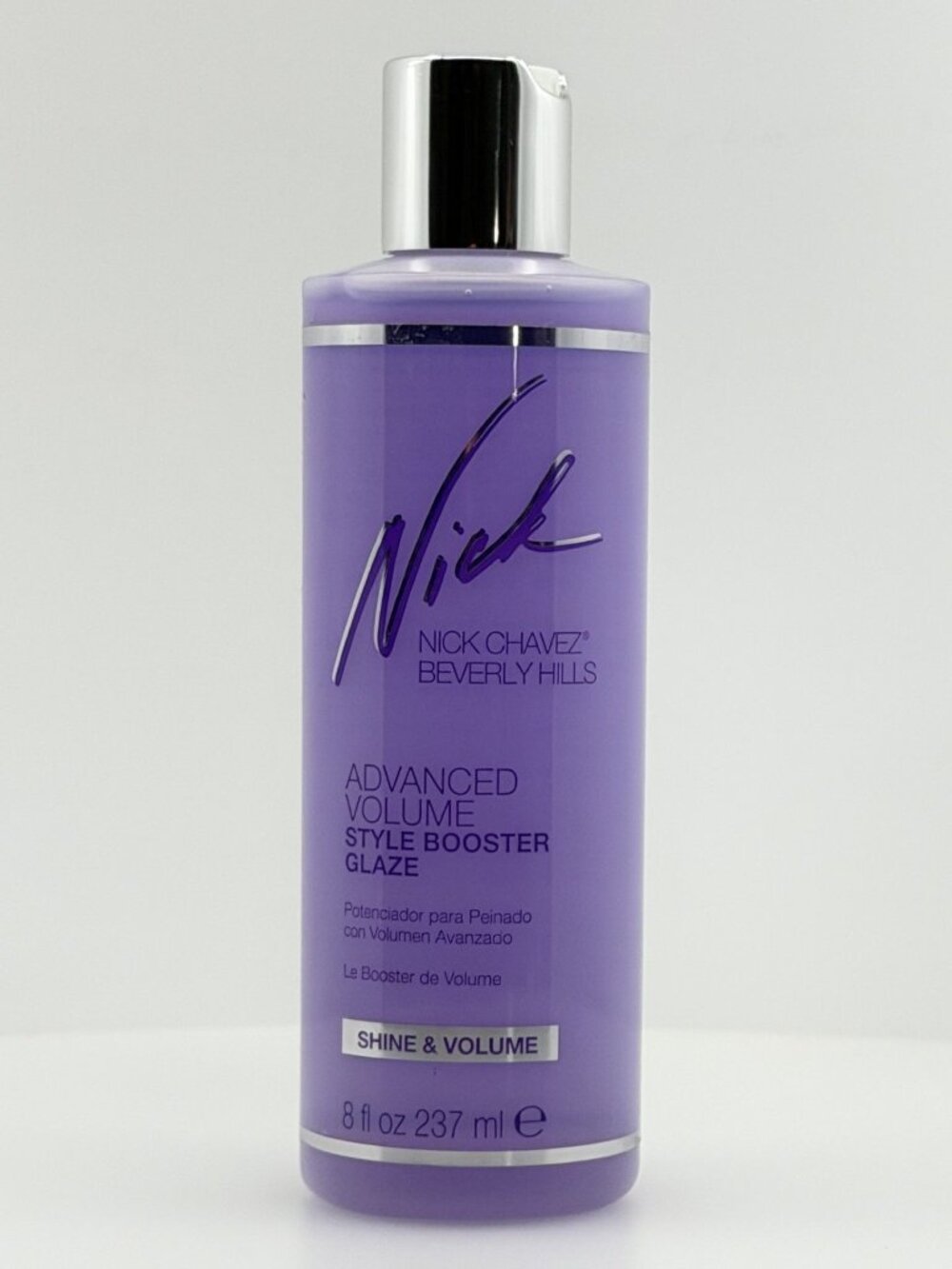 Nick Chavez Advanced Volume Style Booster Glaze 8 oz Shine Volumizing - Sealed